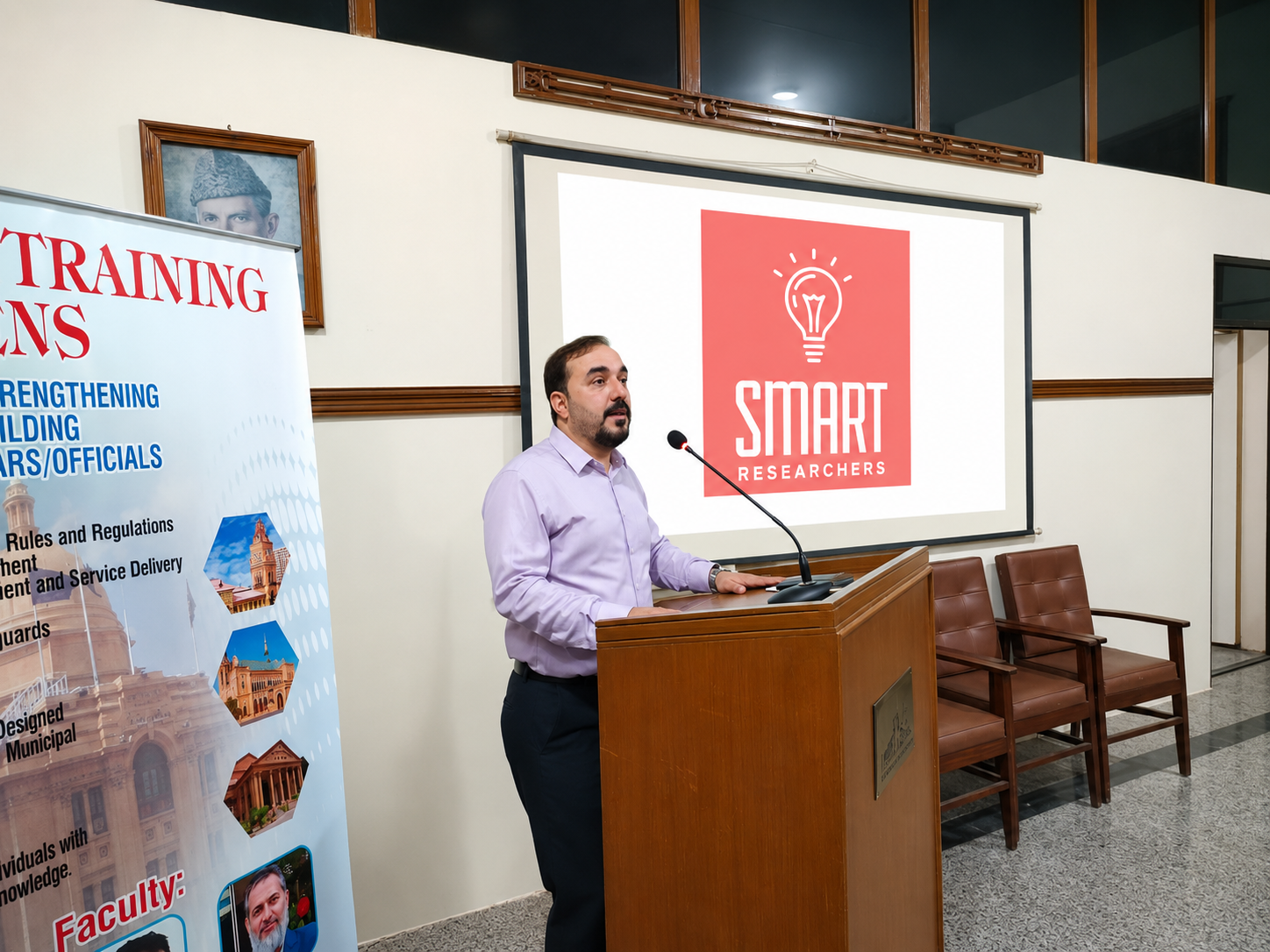 Smart Researchers consulting team in a strategy planning session