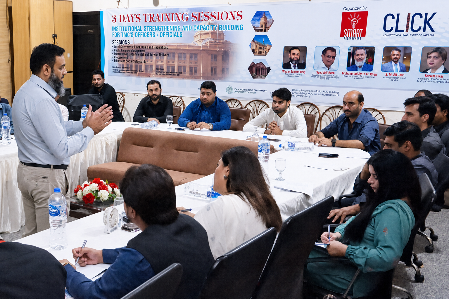 Smart Researchers capacity-building workshop session